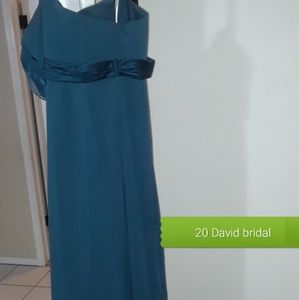 Brides maid dress from David's Bridal
